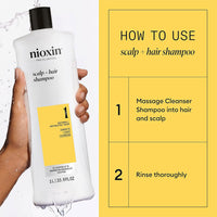 Nioxin System 1 Cleanser Shampoo Liter