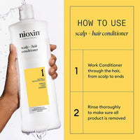 Nioxin System 1 Scalp Therapy Conditioner Liter