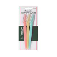 FantaSea Disposable Eyebrow Razors 3 pk