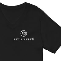 Basic Soft Style FS Logo V-Neck Tee