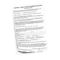 Nufree Client Pads 50 Sheets per/pad - beautysupply123 - 2