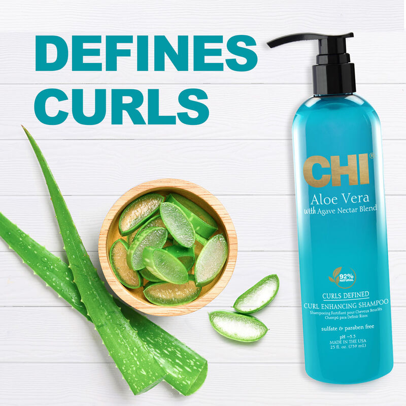CHI Aloe Vera Curl Enhancing Shampoo 25oz