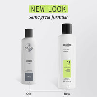 Nioxin System 2 Cleanser Shampoo 10.1oz