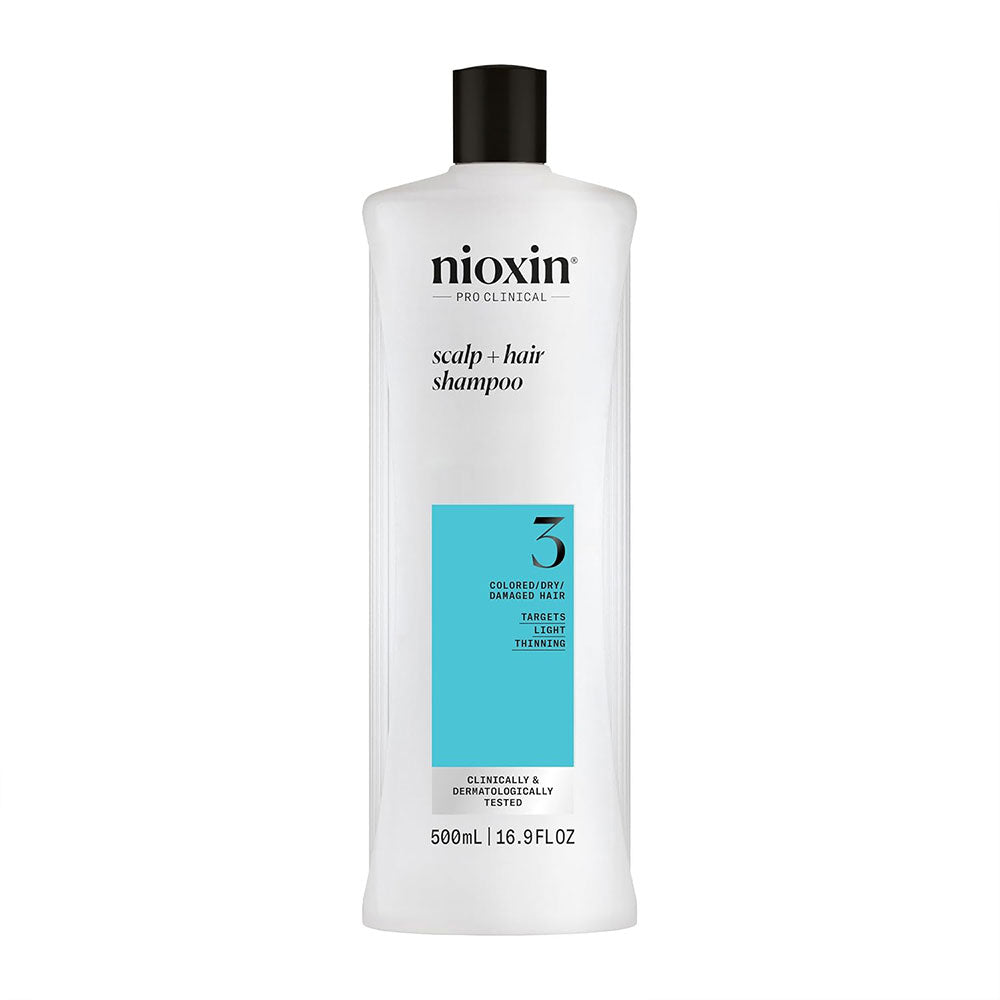 Nioxin System 3 Color Safe Cleanser Shampoo 16.9oz