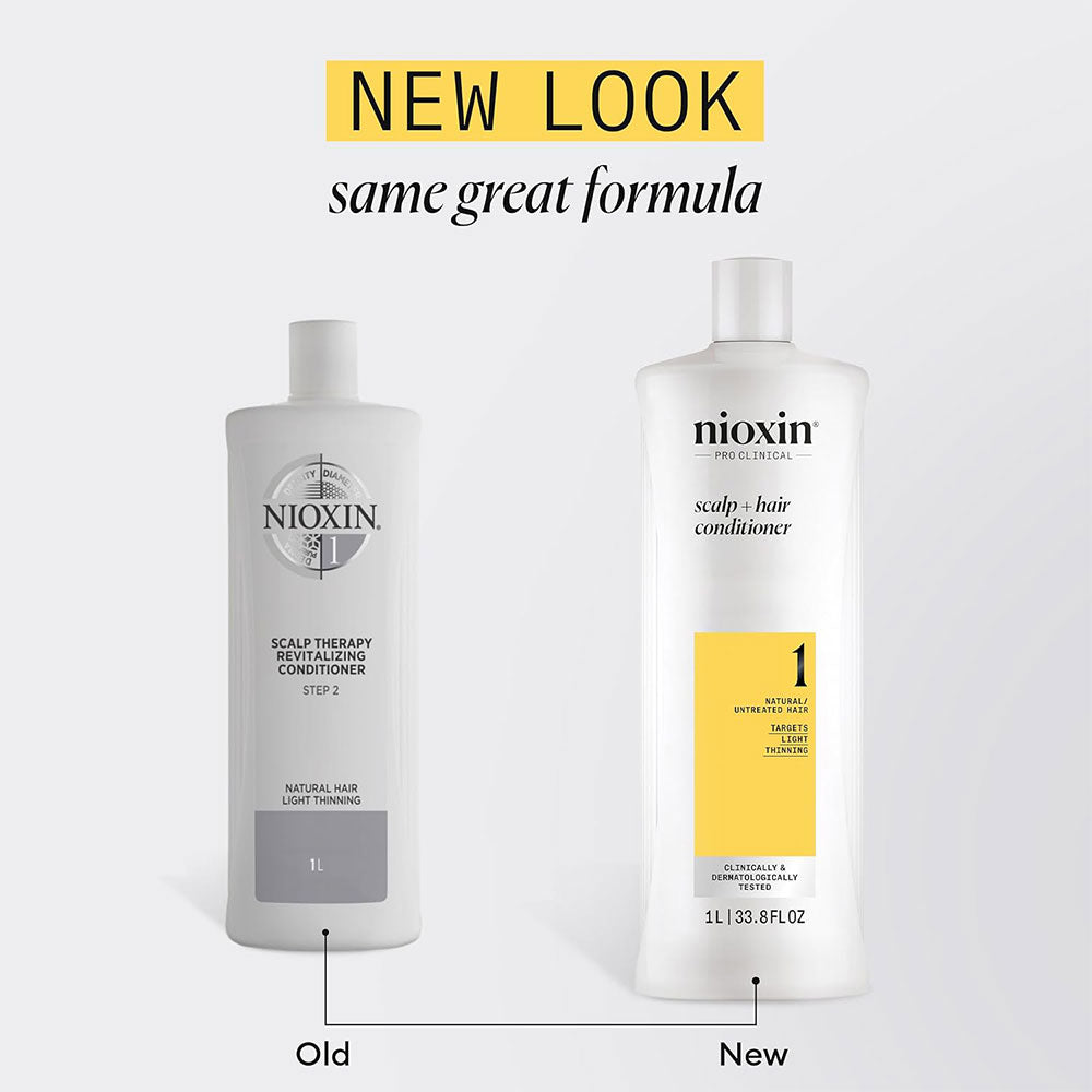 Nioxin System 1 Scalp Therapy Conditioner Liter