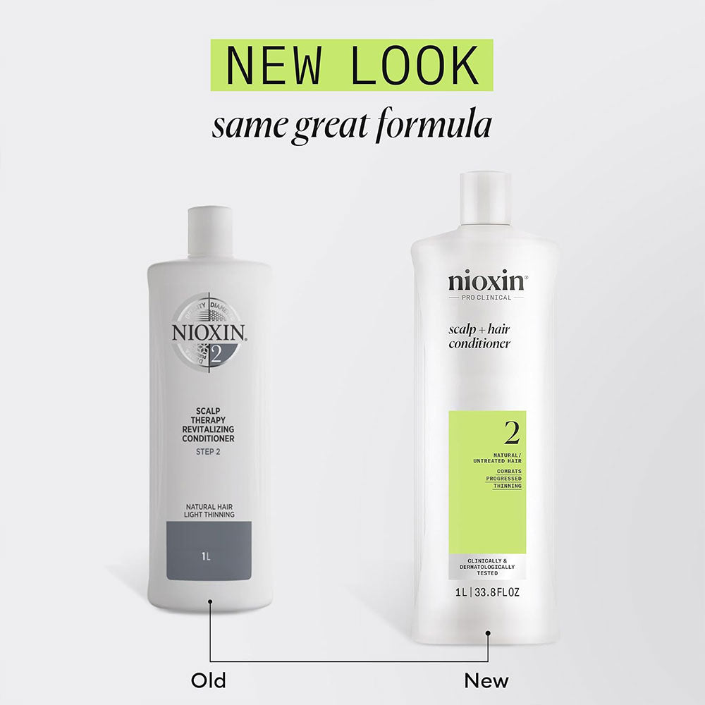 Nioxin System 2 Scalp Therapy Conditioner Liter