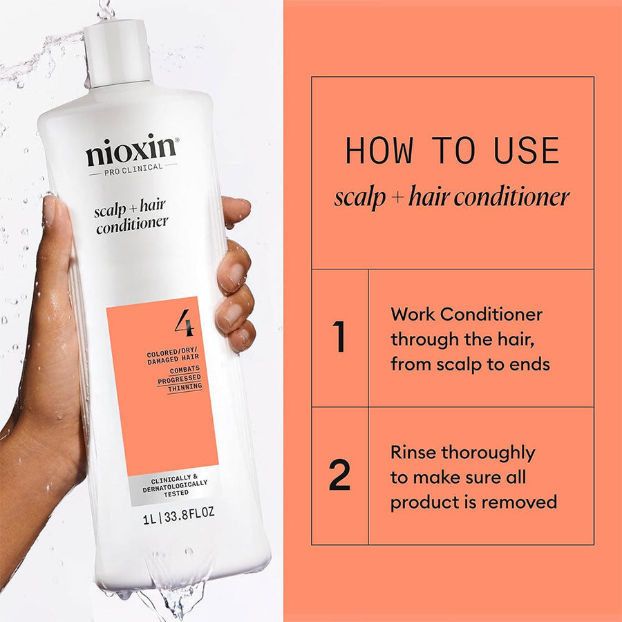 Nioxin System 4 Color Safe Conditioner Liter
