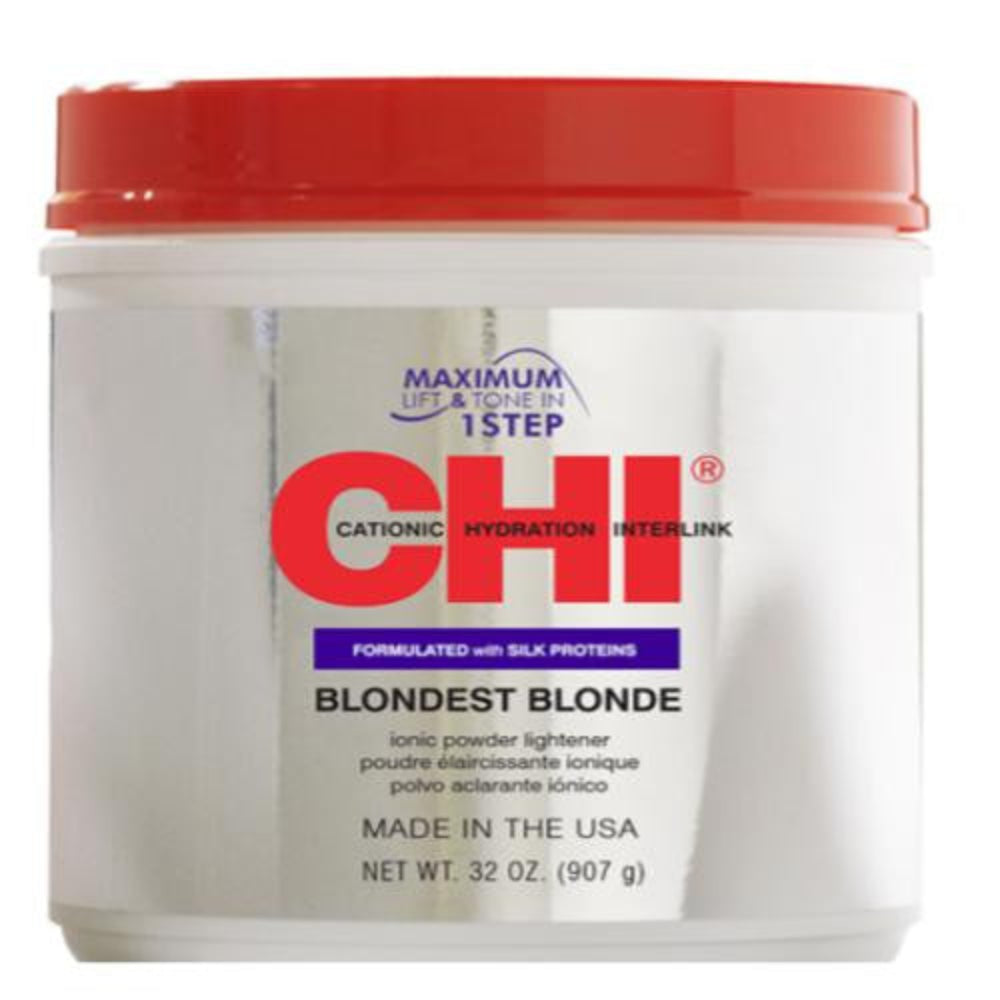 CHI Blondest Blonde Ionic Powder Lightener with Silk Proteins