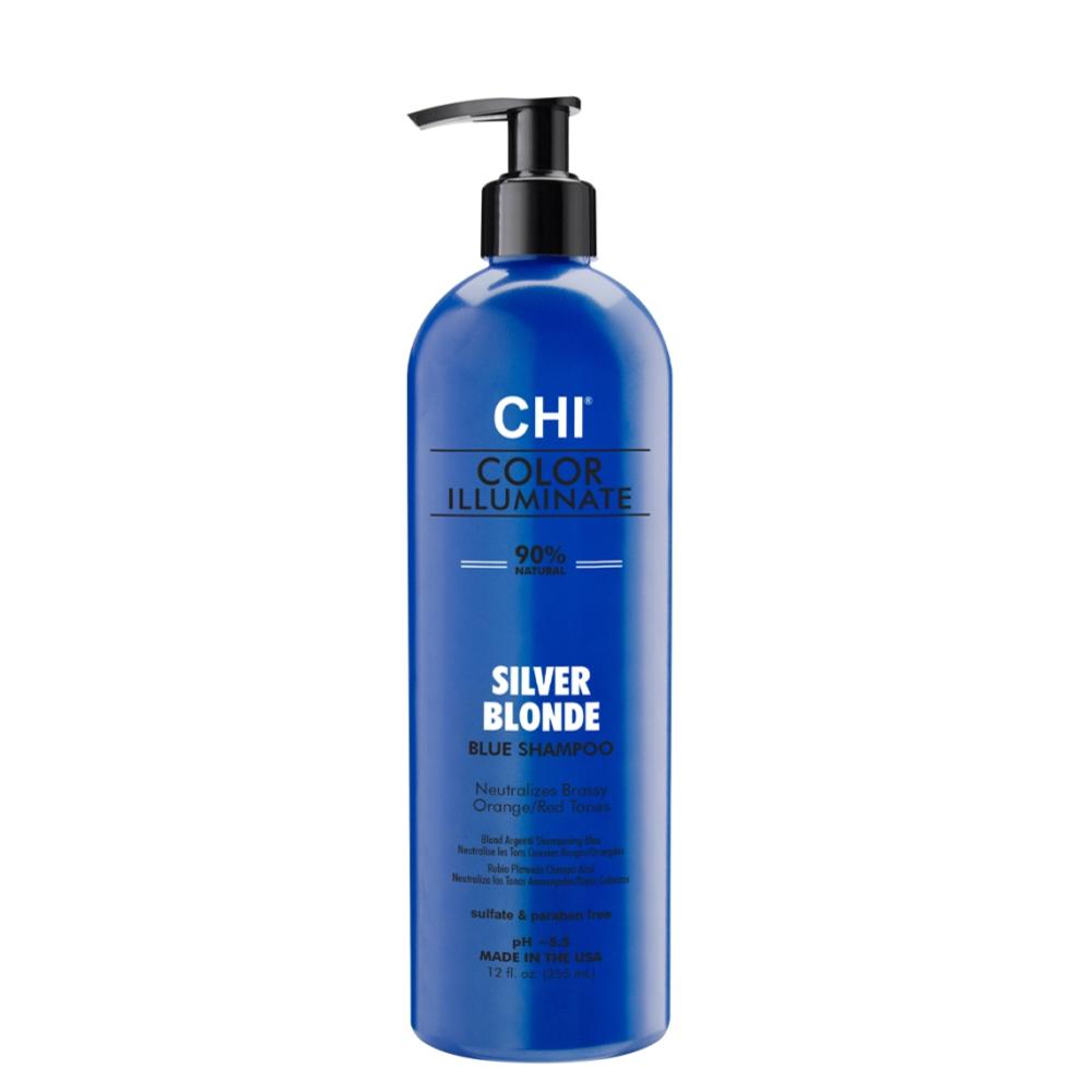 Color Illuminate Silver Blonde Blue Shampoo 