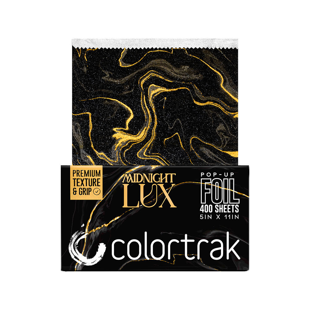 Colortrak Midnight Lux Pop-Up Hair Foil 400CT 5"x11"