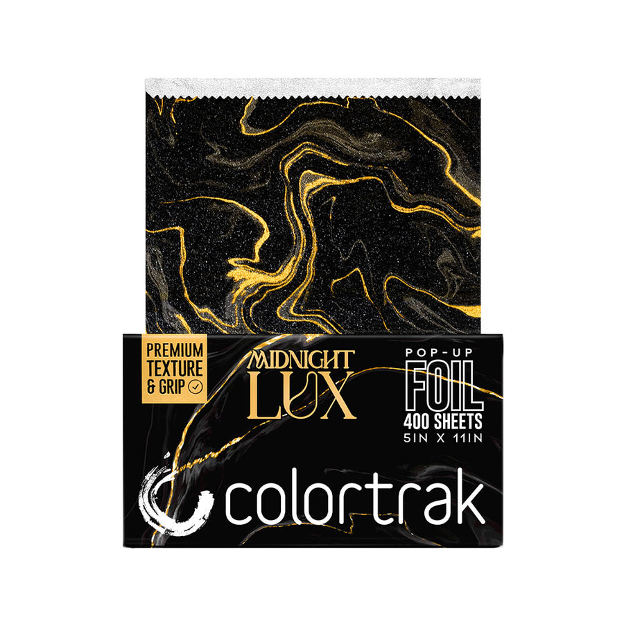 Colortrak Midnight Lux Pop-Up Hair Foil 400CT 5"x11"