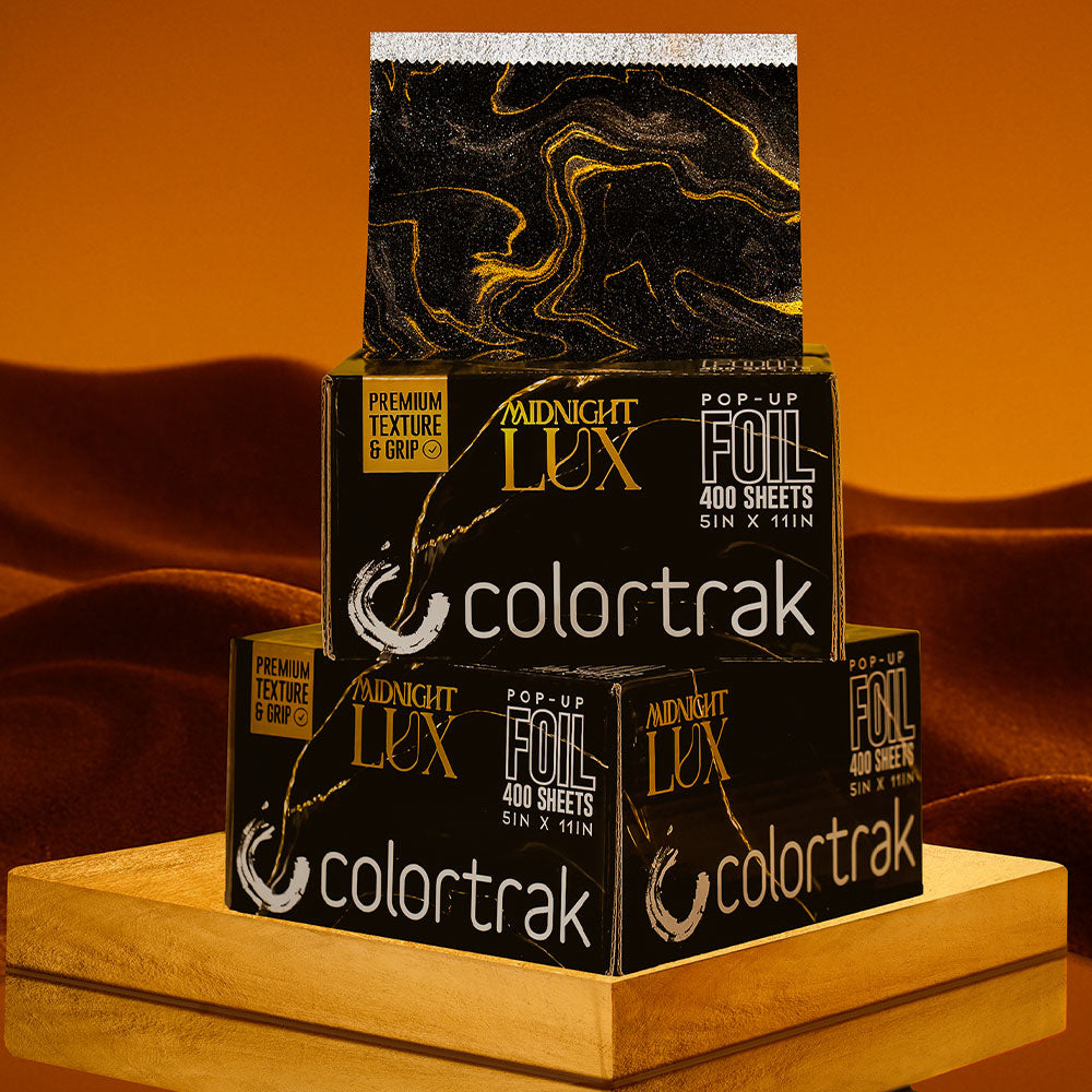 Colortrak Midnight Lux Pop-Up Hair Foil 400CT 5"x11"