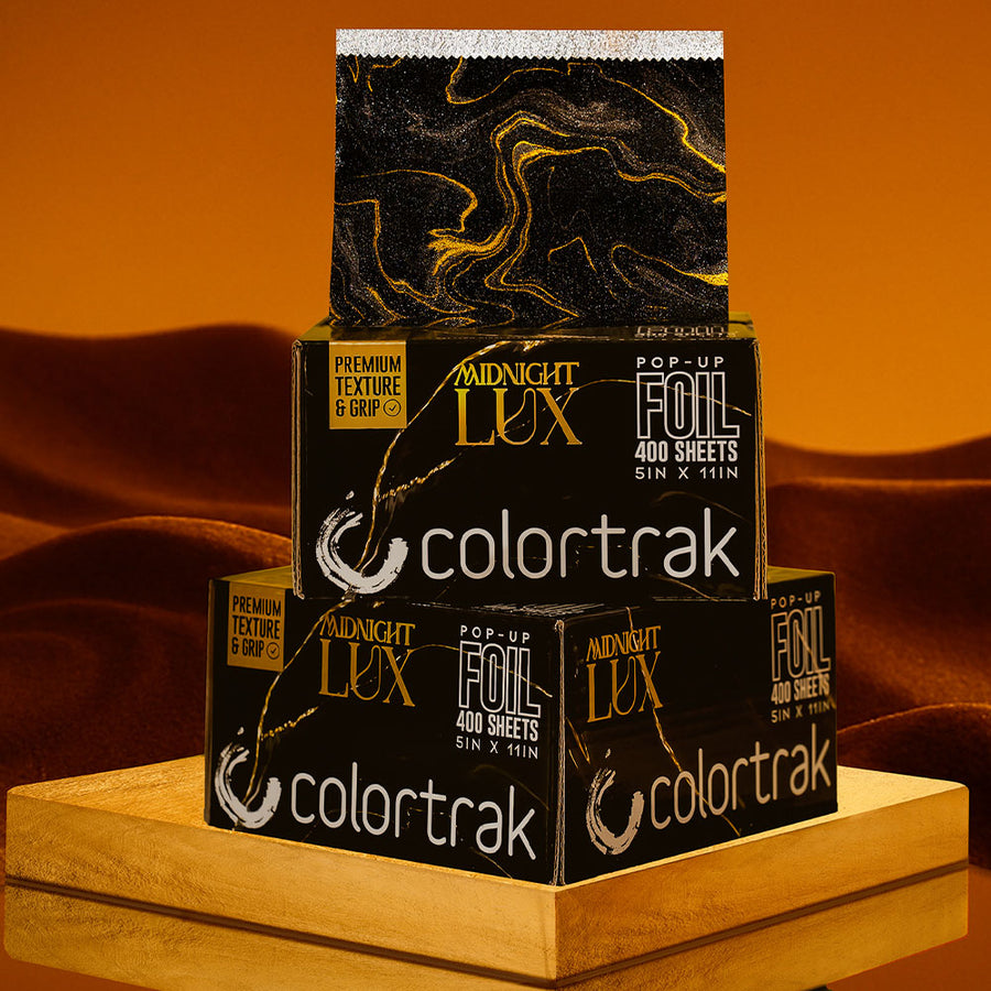 Colortrak Midnight Lux Pop-Up Hair Foil 400CT 5"x11"
