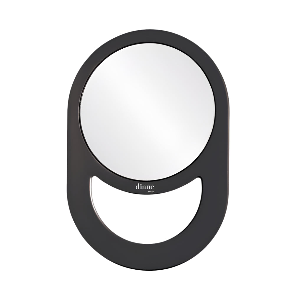 Diane Handle Mirror Black