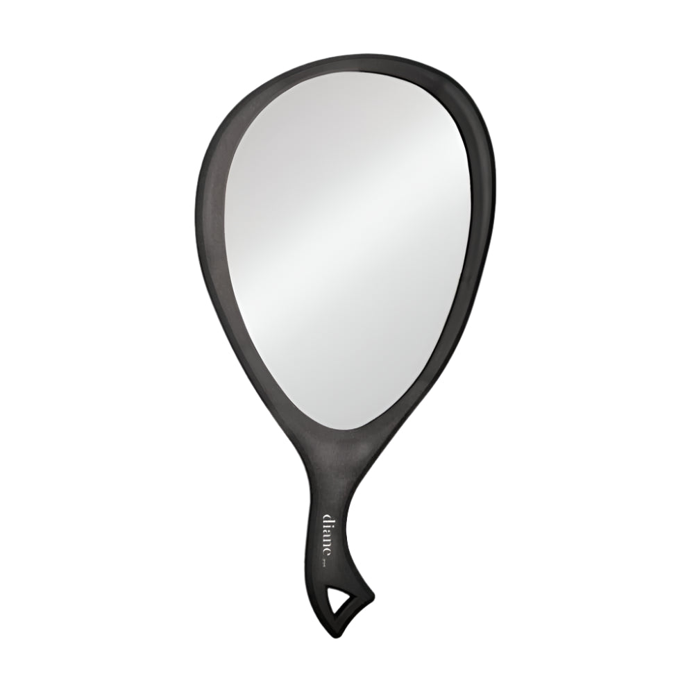 Diane Teardrop Mirror, Black