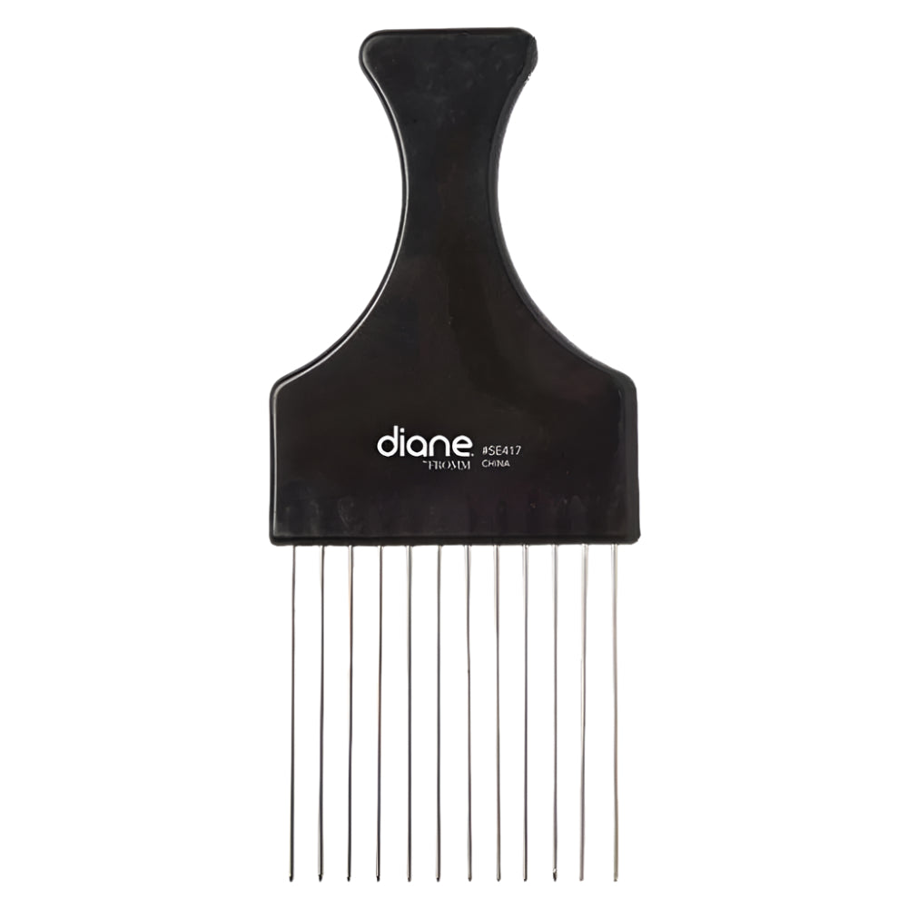 Diane Steel Lift Comb - Black