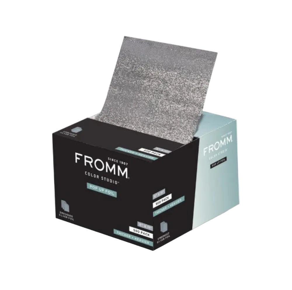 Box of FROMM color swatches on a light gray background