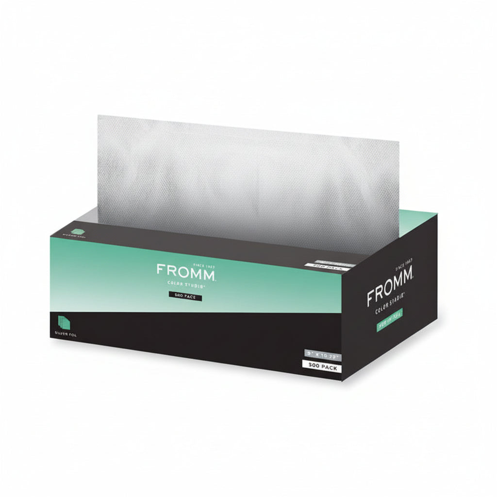 FROMM 9" X 10.75" Lightweight Embossed Pop Up Foil Silver - 500 Sheets