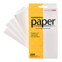 Product Club Highlighting Paper 4x7 - 250ct