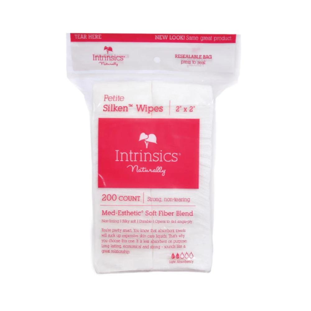 Intrinsics Petite Silken Wipes- 2" x 2" - 200 ct
