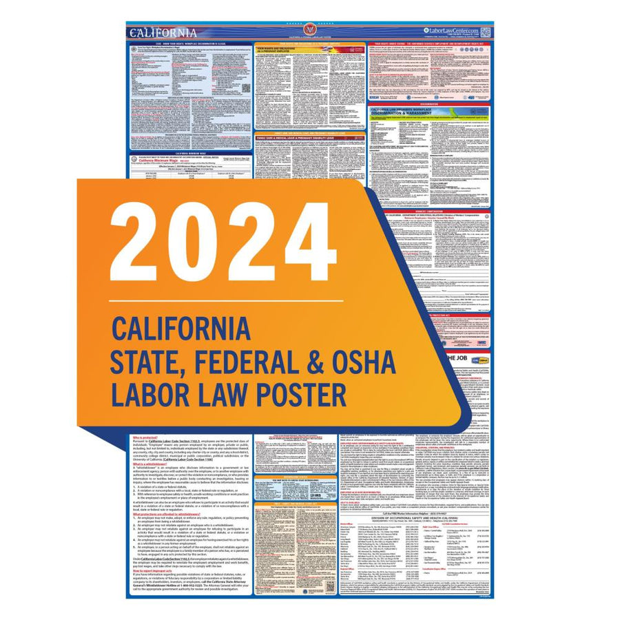 CA Labor Law Poster