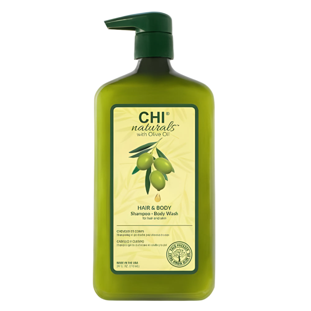 Naturals With Olive Oil Hair and Body Shampoo Body Wash - 11.5 Ounces