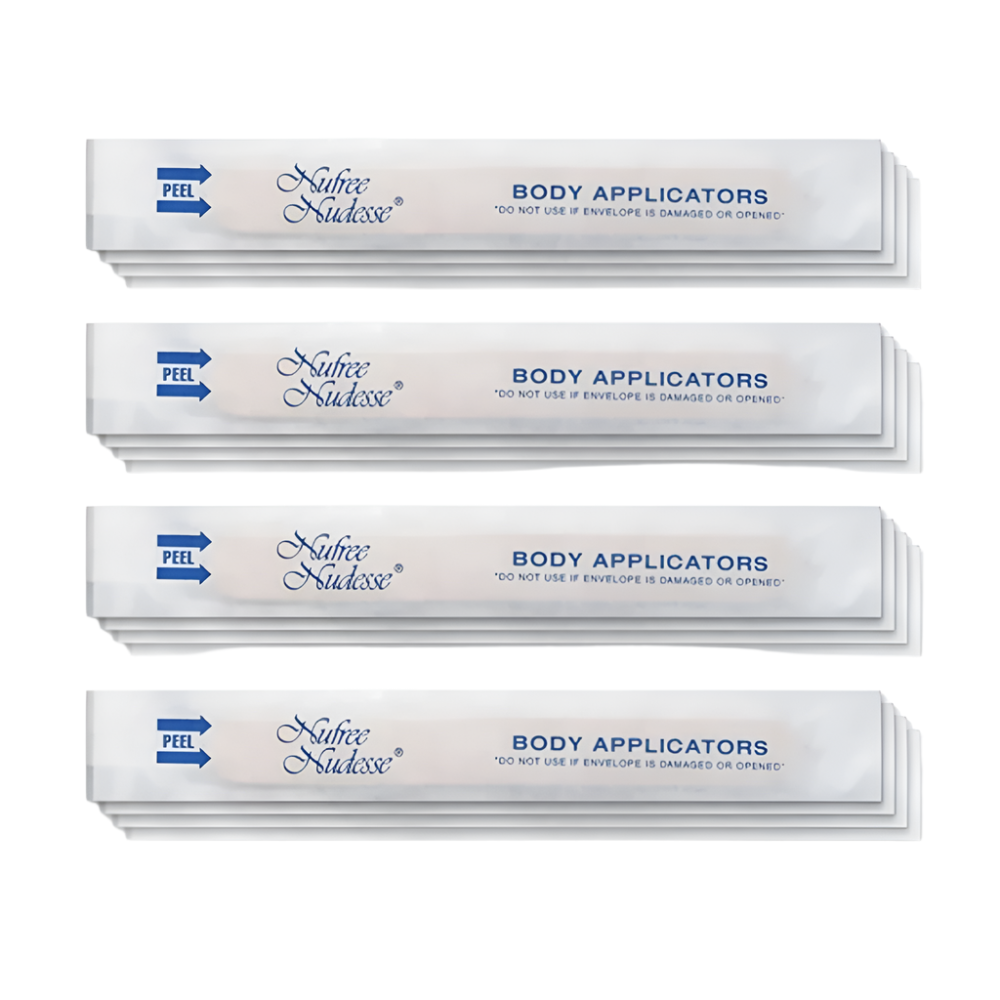 Nufree Body Wax Applicators - 100 ct