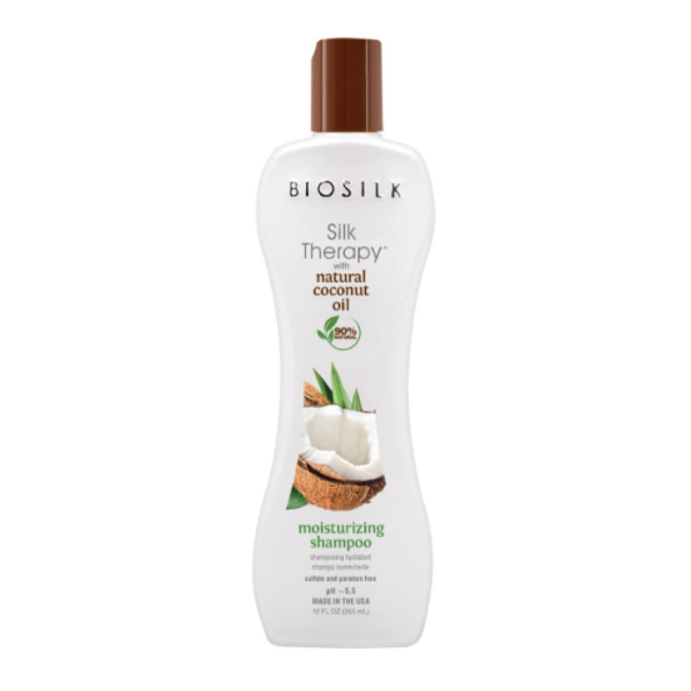 BioSilk Silk Therapy With Natural Coconut Oil Moisturizing Shampoo 12oz