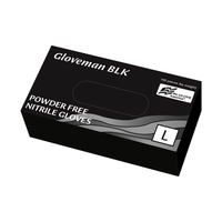 Gloves Powder-Free Nitrile Gloves - Black