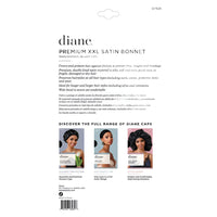 Diane Premium XXL Satin Bonnet - Black