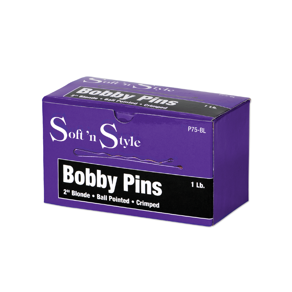 Soft 'N Style Bobby Pins 1lb - Blonde