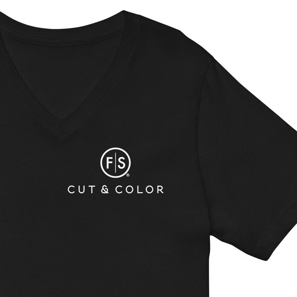 Basic Soft Style FS Logo V-Neck Tee