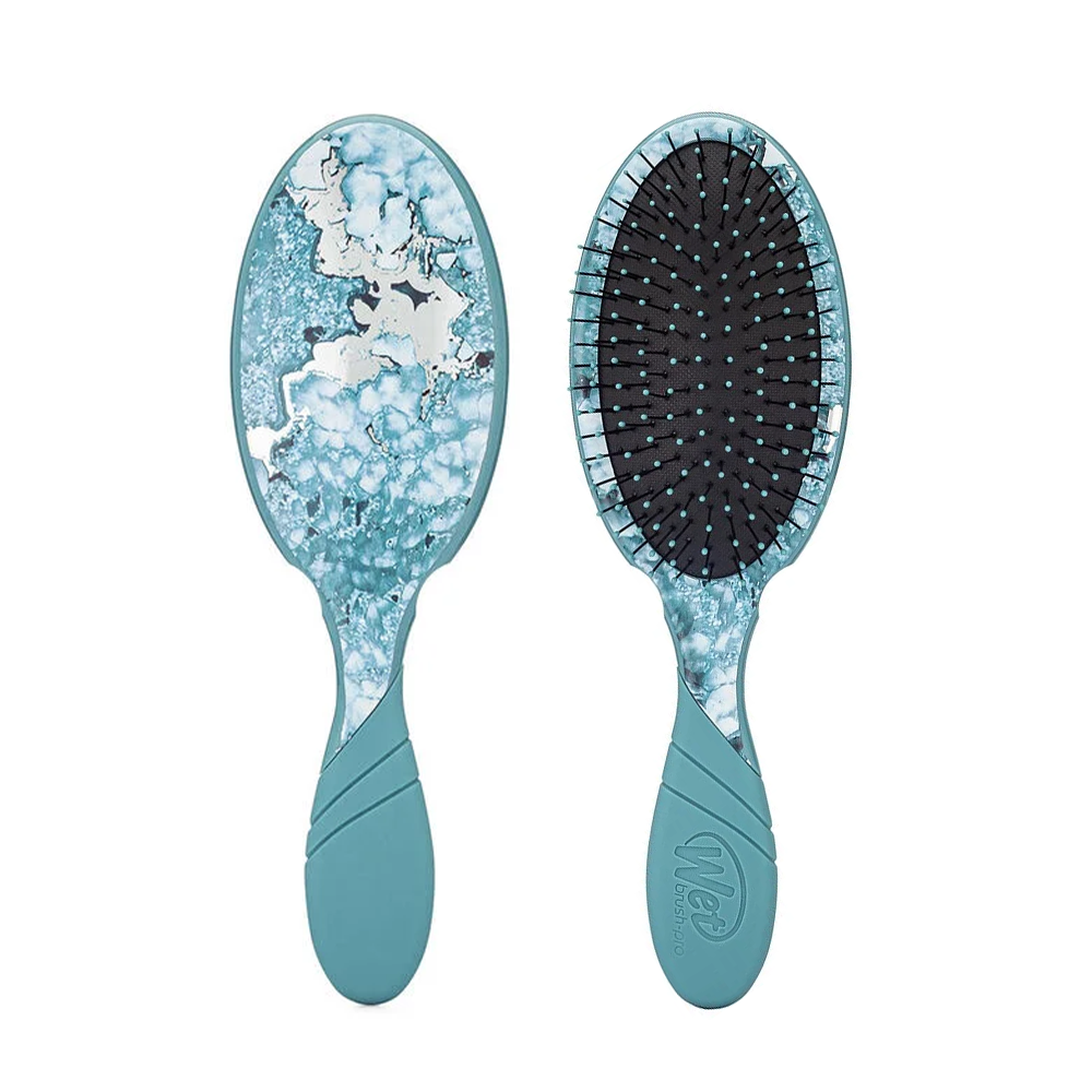 Wet Brush Pro Detangler- Teal Mineral Etchings