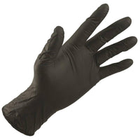 Black Powder-Free Nitrile Gloves