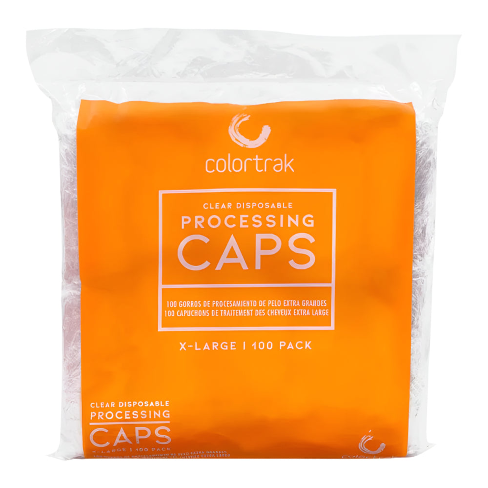 ColorTrak Clear Disposable Processing Caps XL