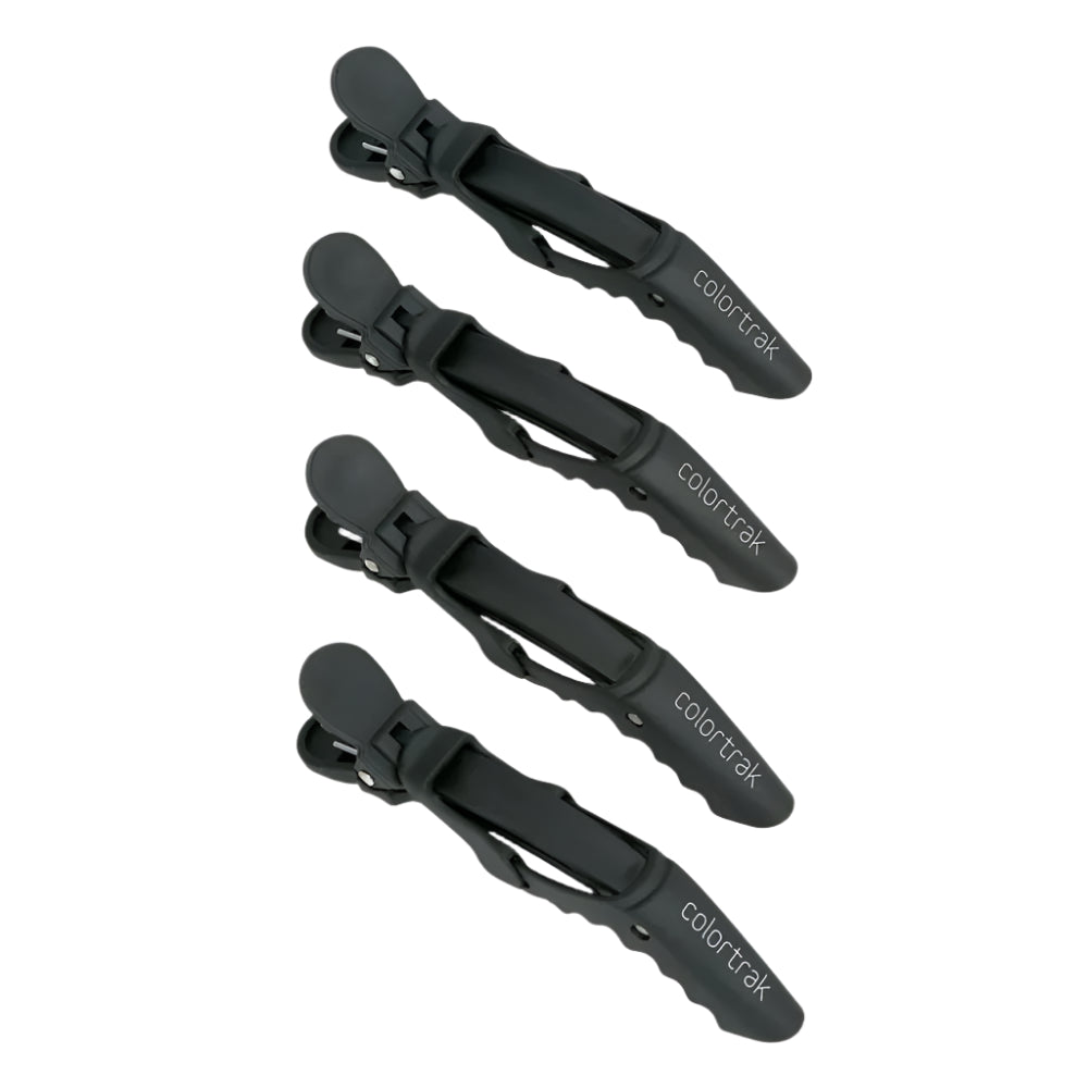 ColorTrak Rubberized Croc Clips - Black