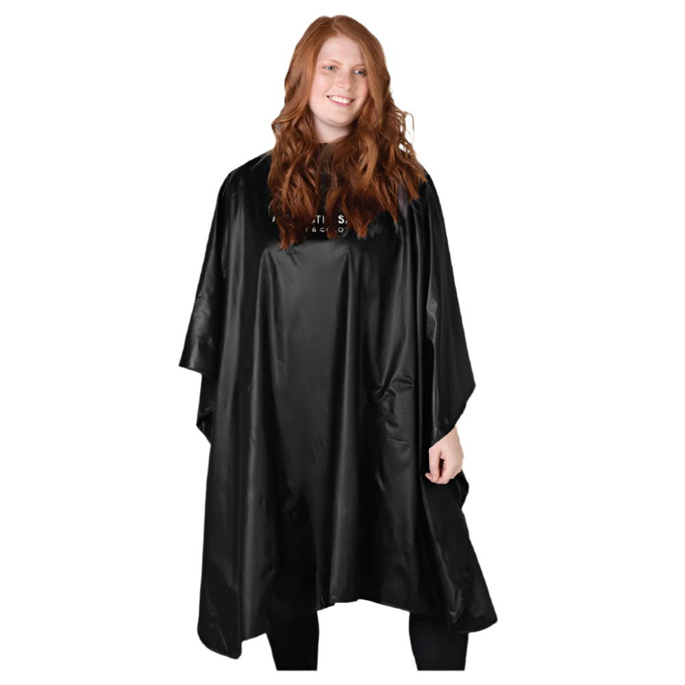 FS Extra Large Vinyl Shampoo Cape- Black