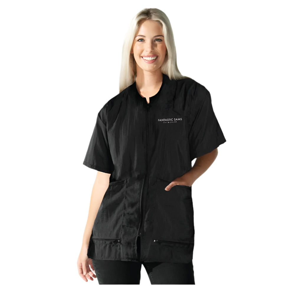 FS Stylist Jacket w/Zipper- Black
