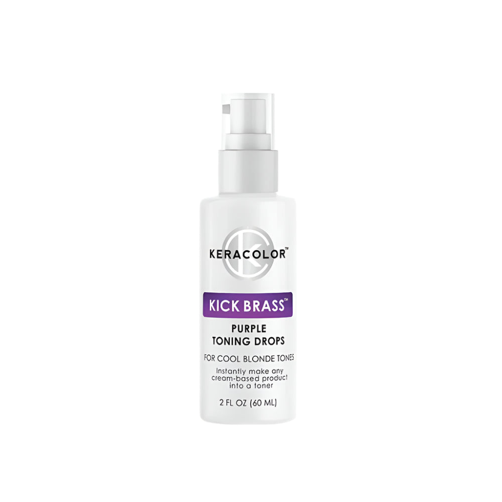 KeraColor Kick Brass Purple Toning Drops 2 oz