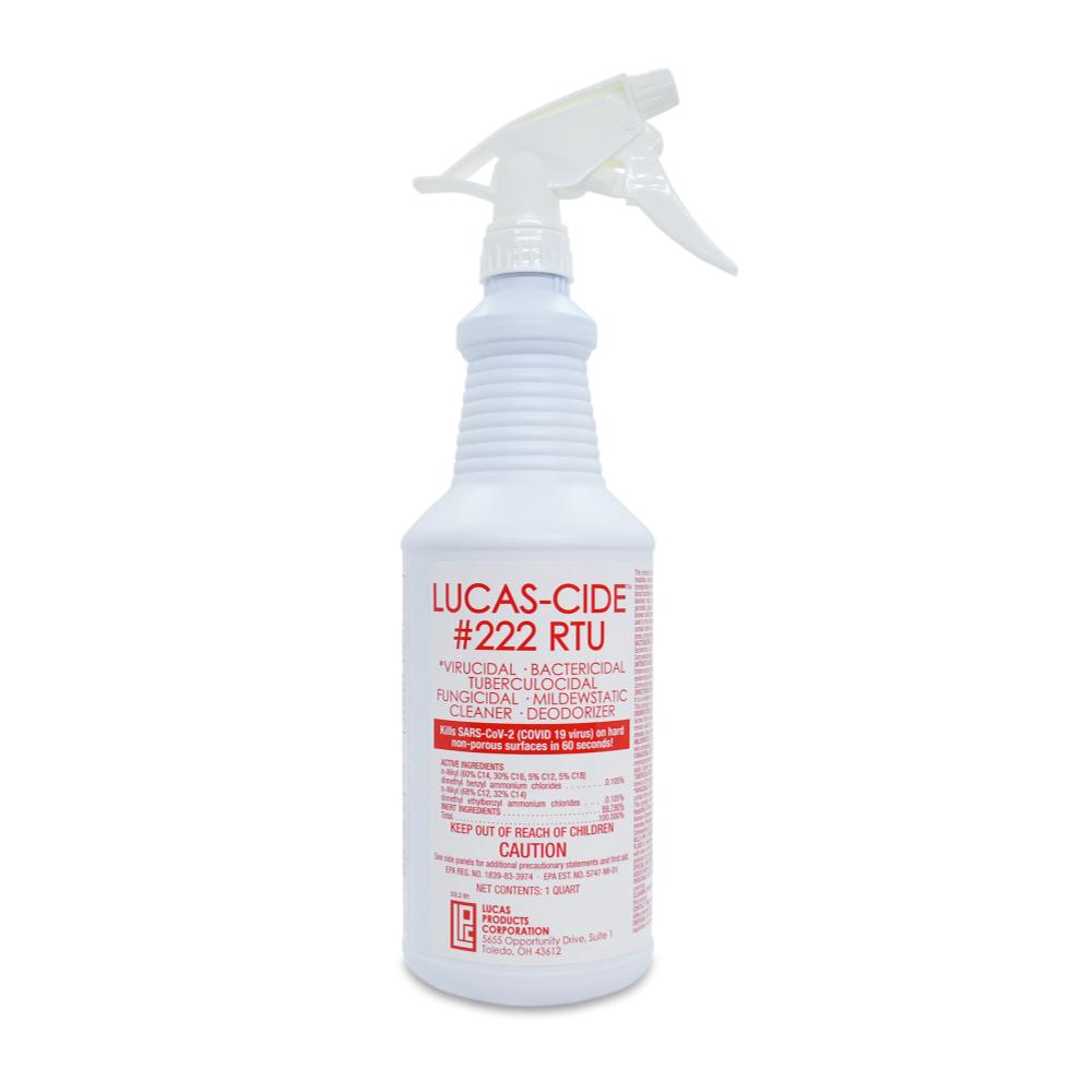 Lucas-cide #222 RTU - Quart