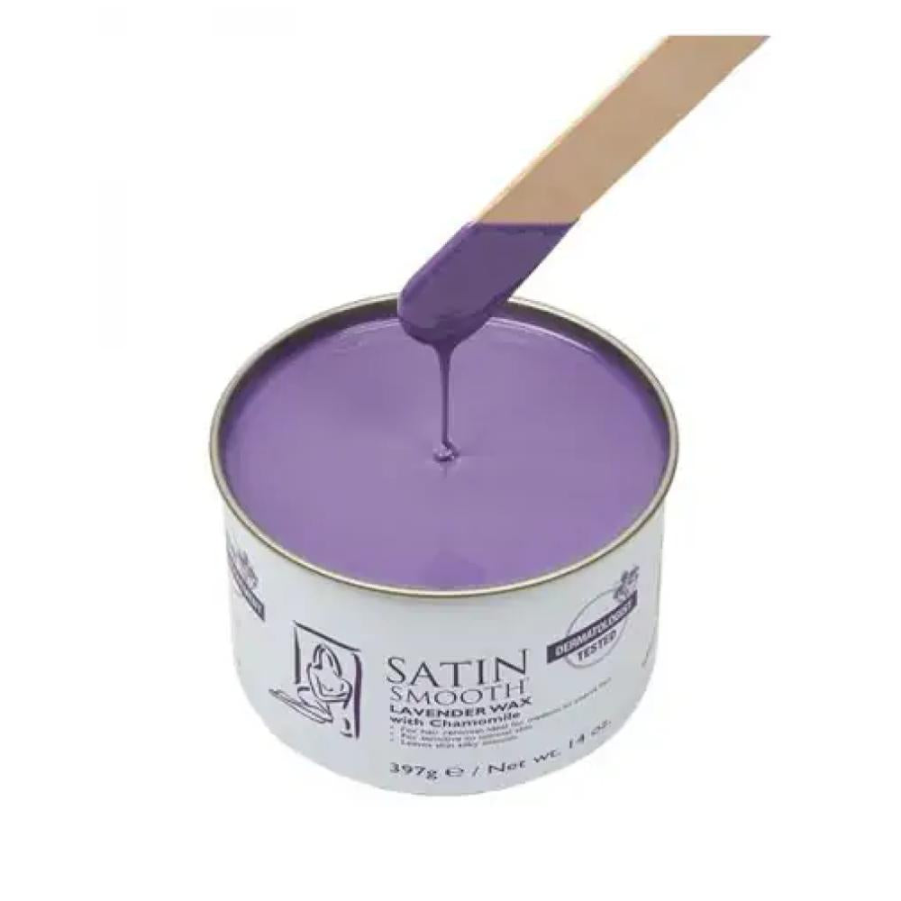 Satin Smooth Lavender with Chamomile Wax 14 oz