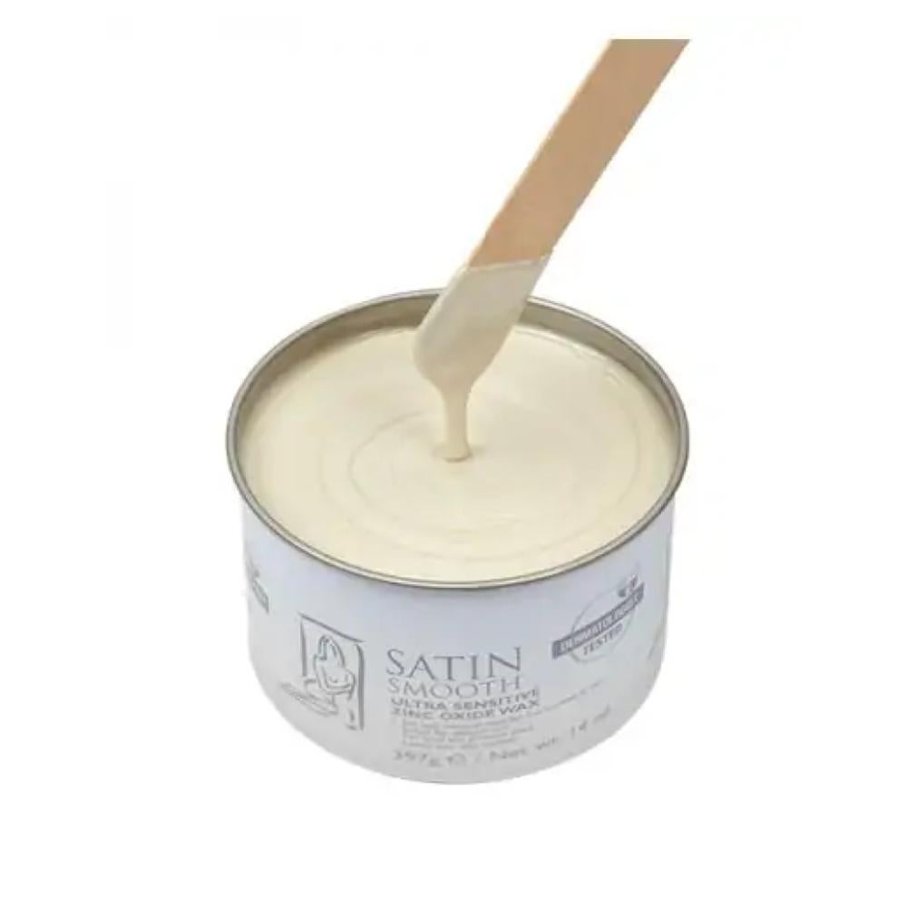 Satin Smooth Ultra Sensitive Zinx Oxide Wax 14 oz