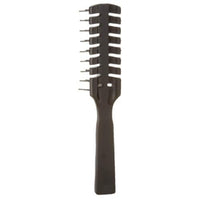 Scalpmaster 7 Rows Vent Hair Stylist Brush - Black