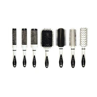 Scalpmaster 7 pc Ceramic Brush Set w/Carry Case