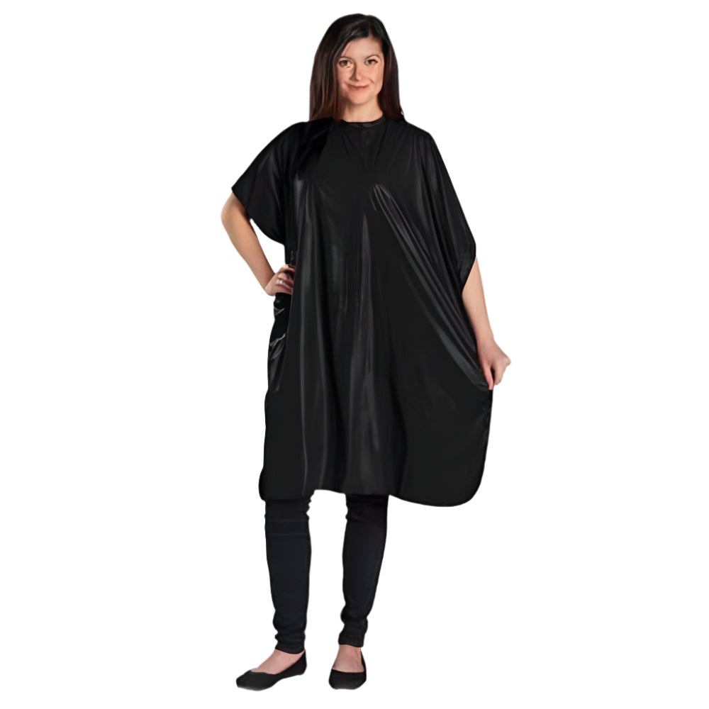 Scalpmaster Shampoo Cape - Black