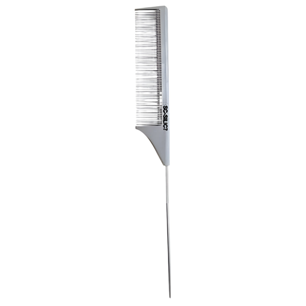 Scalpmaster Silicon Metal Tail Comb