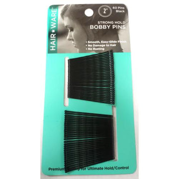 HairWare 2inch Bobby Pins - 60 ct