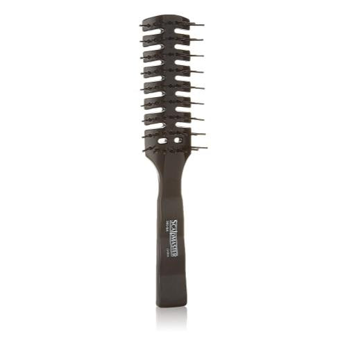 Scalpmaster 7 Rows Vent Hair Stylist Brush - Black