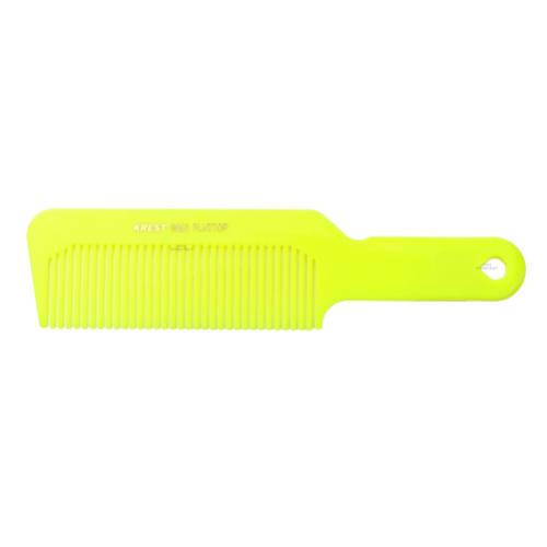 Krest Neon Flattop Comb - Yellow