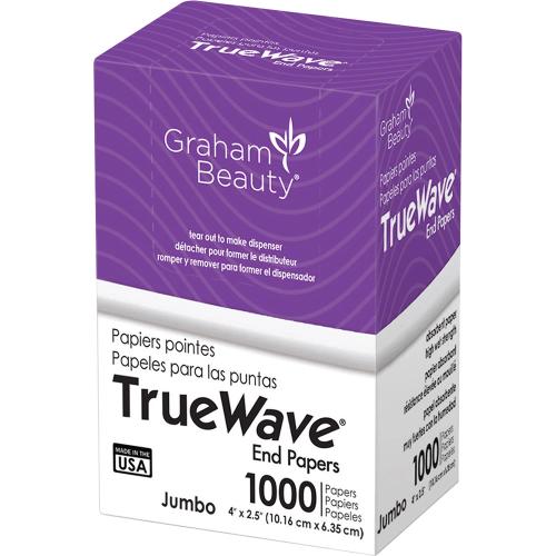 True Wave End Papers
